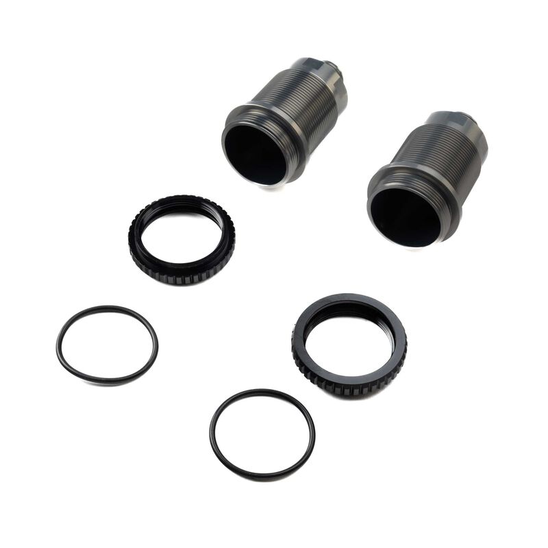 Shock Body & Adjuster, Front, 32mm Bore: 5IVE-T 3.0 - LOS-3644