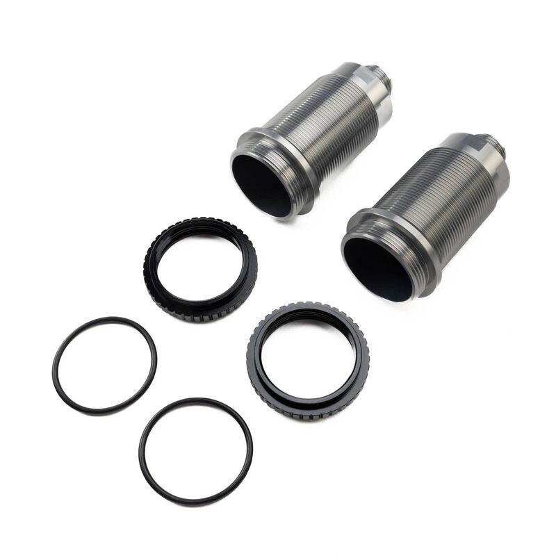 Shock Body & Adjuster, Rear, 32mm Bore: 5IVE-T 3.0 - LOS-3656