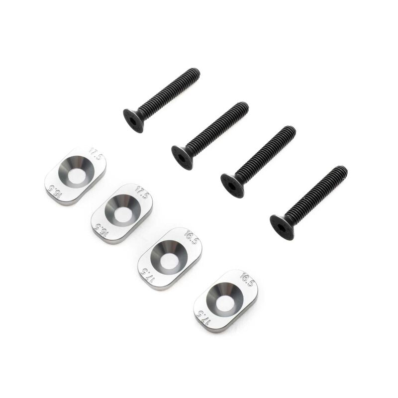 Motor Mount Insert 16.5 & 17.5 for 67T Spur: 5IVE-TE - LOS-3664