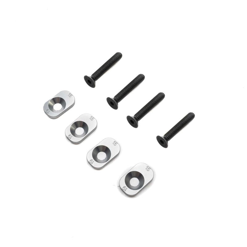 Motor Mount Insert 15 & 19 for 67T Spur: 5IVE-TE - LOS-3665