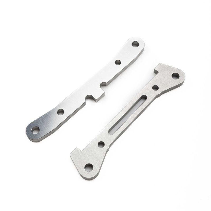 Hinge Pin Brace Set, Rear, Aluminum: ALL 5IVE - LOS-3697