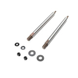 Nutted Shock Shaft, Rear (2): ALL 5IVE - LOS-3714