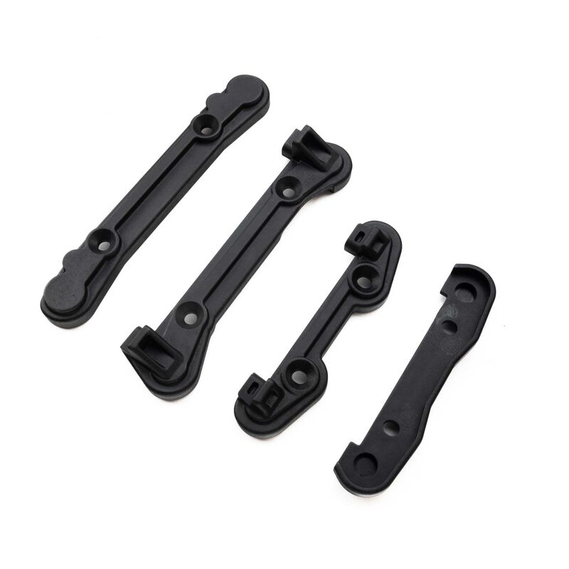 Hinge Pin Brace Covers, Front/Rear (4): ALL 5IVE - LOS-3715