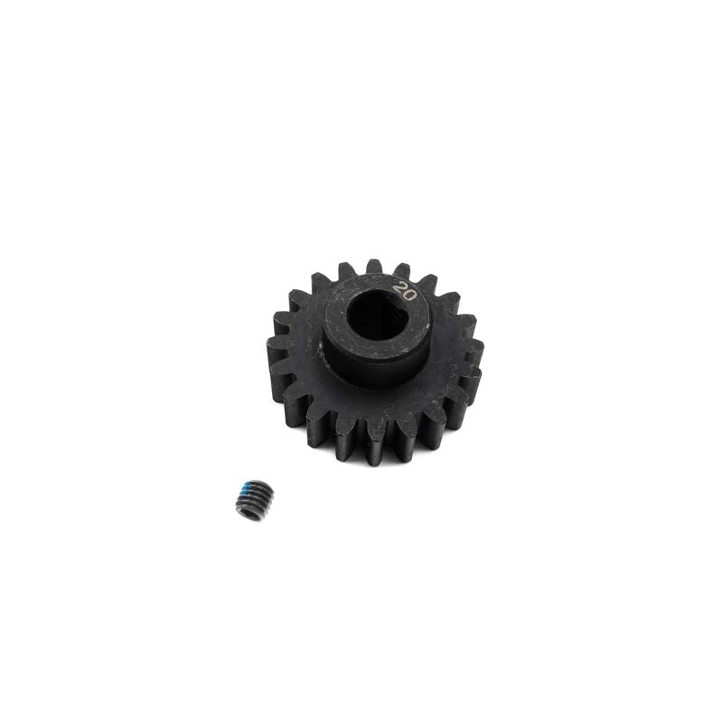 Pinion Gear 20T, Mod 1.5, 8mm "D" Shaft: 5IVE-TE - LOS-3743