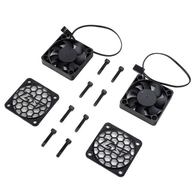 Replacement Cooling Fan, 50mm with Losi Fan Cover (2): 5IVE-TE - LOS-3765