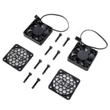 Replacement Cooling Fan, 50mm with Losi Fan Cover (2): 5IVE-TE - LOS-3765