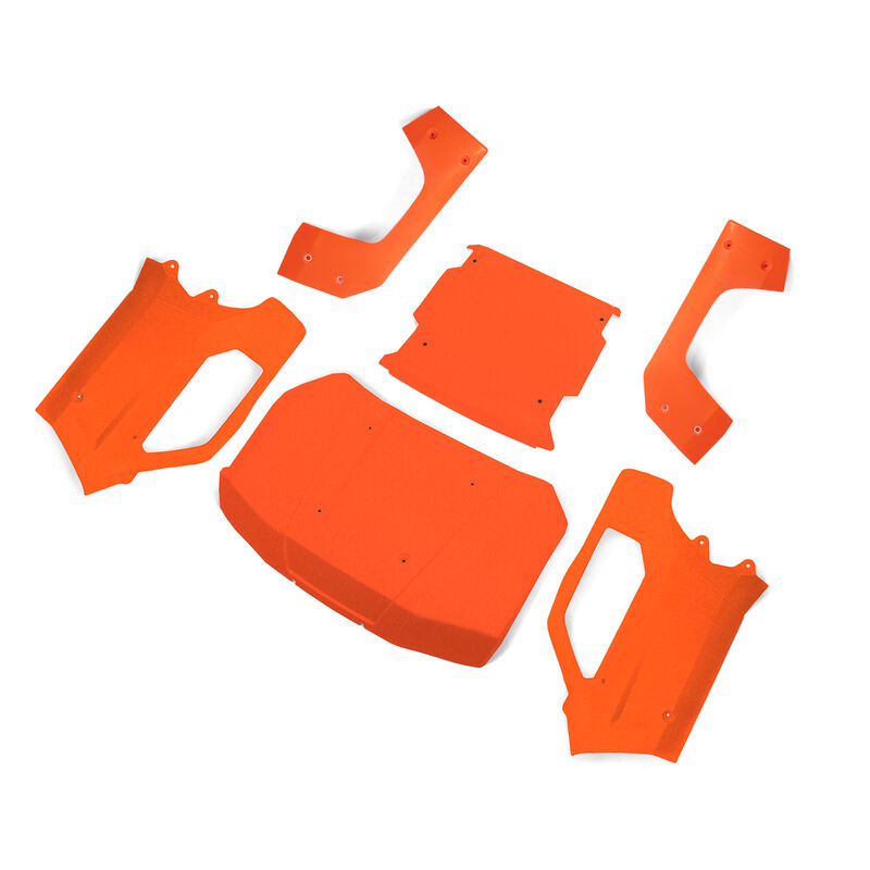 Body Set Complete, Flourescent Orange: 5IVE-T 3.0 - LOS-4002