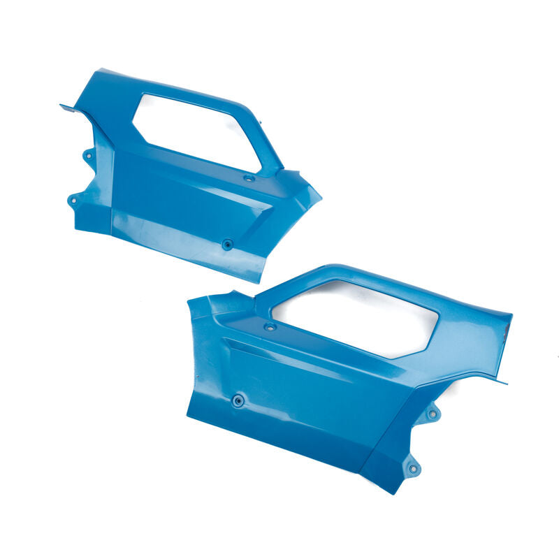 Body Panel, Door, Left/Right, Metallic Blue: 5IVE-T 3.0 - LOS-4004