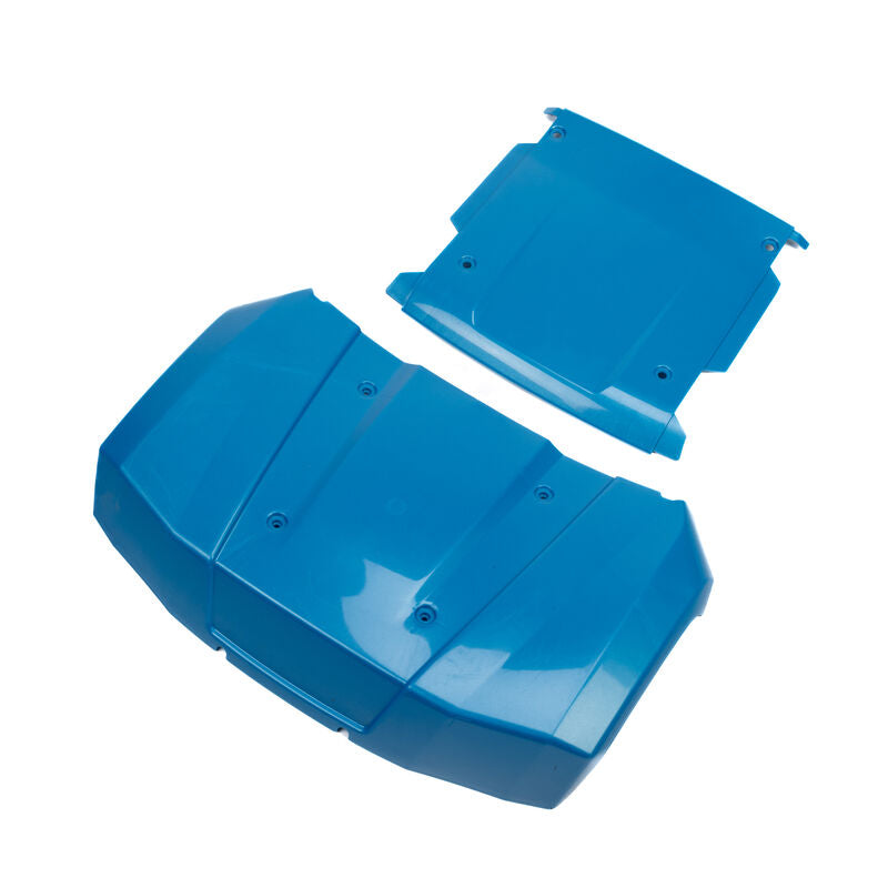 Body Panel, Hood & Roof, Metallic Blue: 5IVE-T 3.0 - LOS-4007