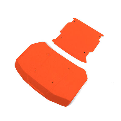 Body Panel, Hood & Roof, Flourescent Orange: 5IVE-T 3.0 - LOS-4008