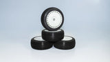 DIALED-RC V3 Soft 1/8 Buggy Tires Pre-Glued (Pre-mounted) (White Spoke) (4) - DRC-9420-V3SGW