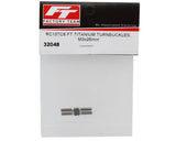 Team Associated RC10TC8 Factory Team 3x26mm Titanium Turnbuckles (2)