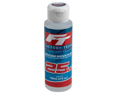 Team Associated Factory Team Silicone Shock Oil (4oz) (25wt) - ASC5470