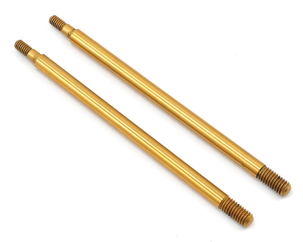 Team Associated RC8T3 42.5mm Ti-Nitride Rear Shock Shaft (2) - ASC81173