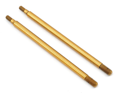Team Associated RC8T3 42.5mm Ti-Nitride Rear Shock Shaft (2) - ASC81173