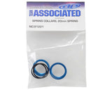 Team Associated 20mm Aluminum Spring Collars (2)