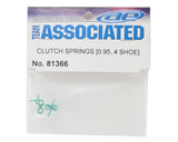 Team Associated 0.95mm 4-Shoe Clutch Springs (4) - ASC81366