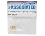 Team Associated RC8B3.1 4-Shoe Flywheel Collets (2) - ASC81371