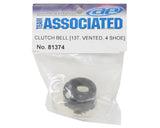 Team Associated 4-Shoe Vented Clutch Bell (13T) - ASC81374