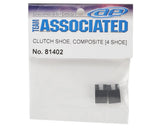 Team Associated 4-Shoe Composite Clutch Shoes (2) - ASC81402