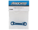 Team Associated RC8B4/RC8B4e Arm Mount "A" (Blue) - ASC81566