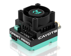 Cayote Crest RS60 1/10 Stock 60A Sensored Brushless Competition ESC - CYEA11004