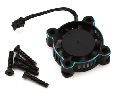 Cayote Crest RS120 Aluminum 20x20x7mm ESC Cooling Fan (Black/Aurora Green) - CYEAF1002
