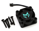 Cayote Crest RS60/RS80 25x25x10mm ESC Cooling Fan (Black/Aurora Green) - CYEAF1003