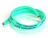 Cayote Thin-Wall Silicone Wire (Aurora Green) (1 Meter) (11AWG) - CYECW07