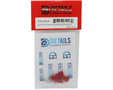 Hobby Details Easy Pull 1/10 RC Body Clips (Red) (4) - DTT-DTEL01051B