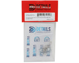 Hobby Details Pro Aluminum Easy Pull 1/10 & 1/8 Body Clips (Silver) (4) - DTT-DTEL01071C