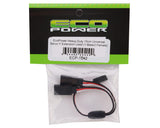 EcoPower Heavy Duty 15cm Universal Servo Y Extension Lead (1 Male/2 Female)