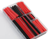 EcoPower Heat Shrink Tubes w/Plastic Case (Black & Red) (150) - ECP-3009