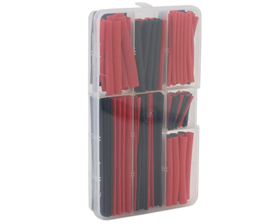 EcoPower Heat Shrink Tubes w/Plastic Case (Black & Red) (150) - ECP-3009