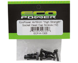 EcoPower 4mm "High Strength" Steel Socket Head Cap Screws (10) (4x16mm) - ECP-H-1305