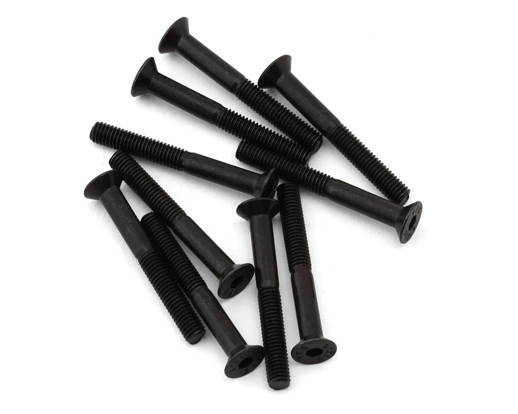 EcoPower 3mm "High Strength" Steel Flat Head Screws (10) (3x25mm) - ECP-H-2210