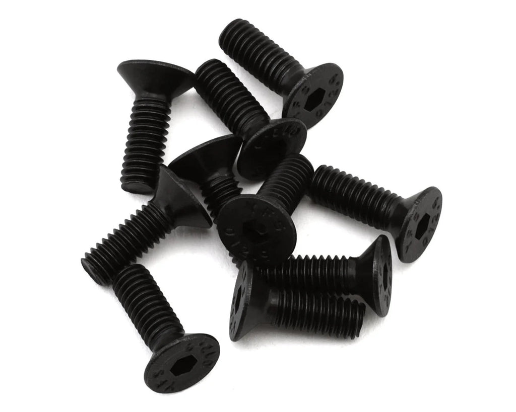 EcoPower 4mm "High Strength" Steel Flat Head Screws (10) (4x12mm) - ECP-H-2303