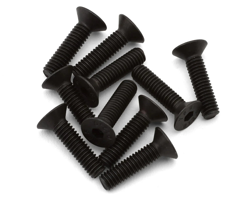 EcoPower 4mm "High Strength" Steel Flat Head Screws (10) (4x16mm) - ECP-H-2306