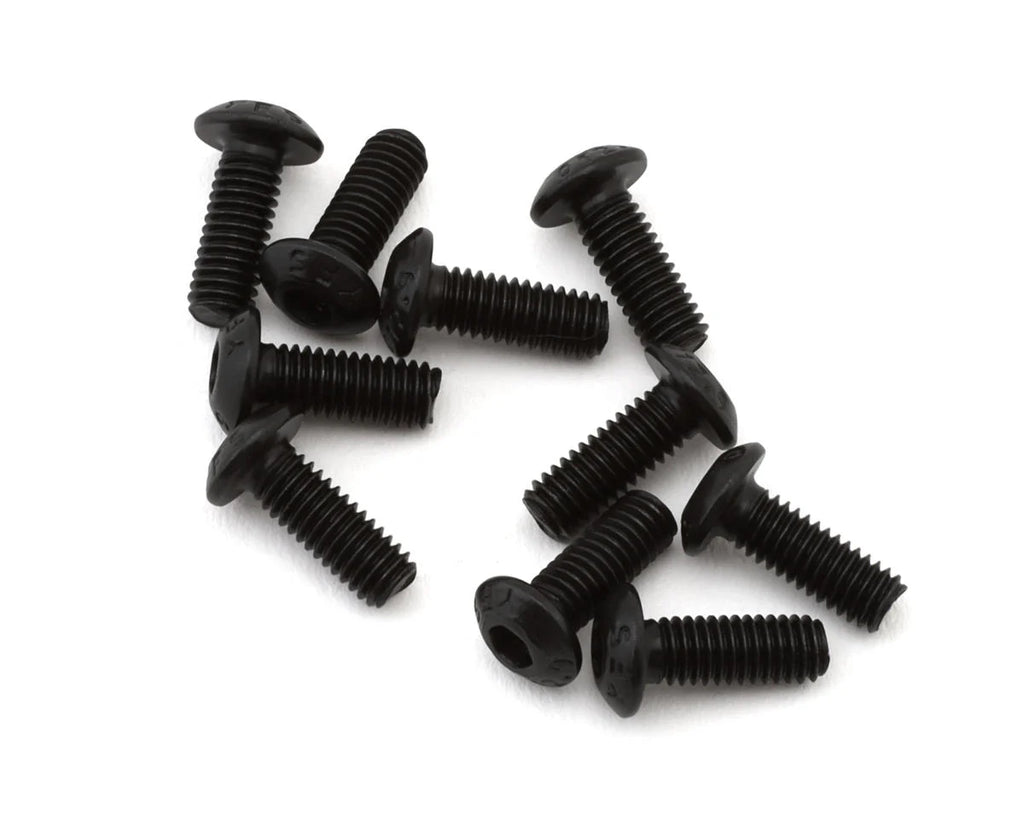 EcoPower 3mm "High Strength" Steel Button Head Screws (10) (3x8mm) - ECP-H-3202