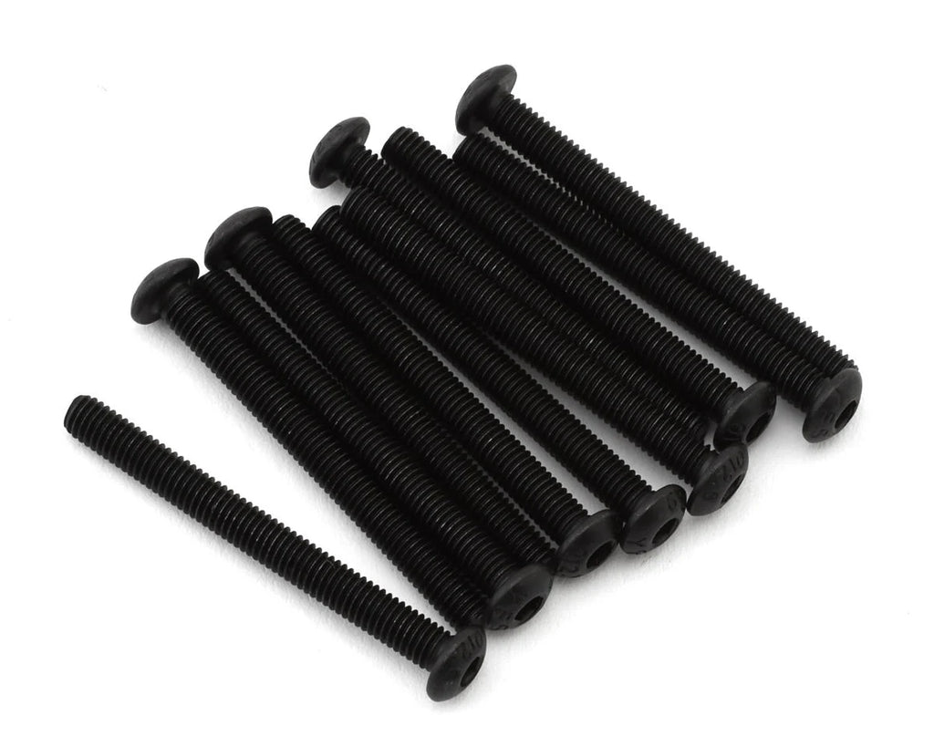 EcoPower 3mm "High Strength" Steel Button Head Screws (10) (3x30mm) - ECP-H-3209