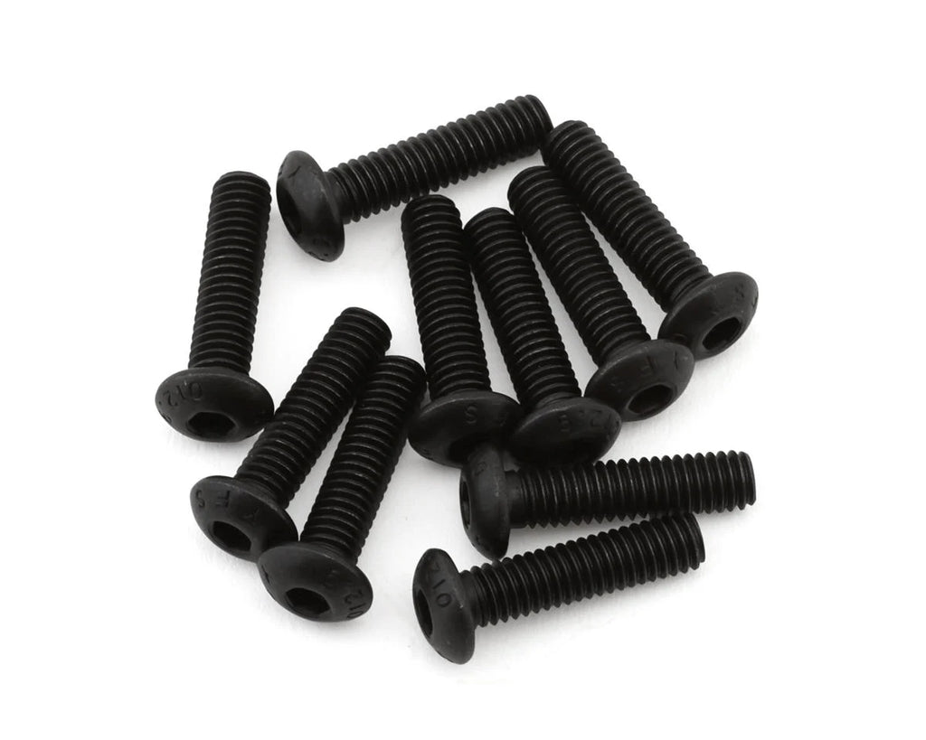 EcoPower 4mm "High Strength" Steel Button Head Screws (10) (4x16mm) - ECP-H-3305