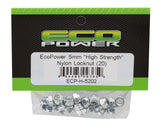 EcoPower 5mm "High Strength" Steel Nylon Locknut (20) - ECP-H-5202