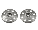Exotek 22mm 1/8 XL Aluminum Wing Buttons (2) (Gun Metal) - EXO1665GUN