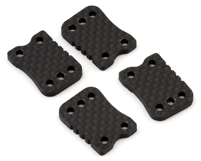 Flash Point Mugen Seiki MBX8R/MBX8TR Graphite Rear Camber Link Plates (4) (4-Dot) - FPR2180