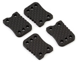 Flash Point Mugen Seiki MBX8R/MBX8TR Graphite Rear Camber Link Plates (4) (4-Dot) - FPR2180
