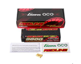 Gens Ace Redline 2.0 2S LiHV Battery 140C (7.6V/9600mAh) w/5mm Bullets