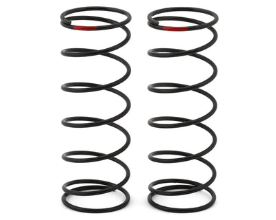 HongNor X5B 16mm Front Shock Springs (2) (Red/4.7lbs) - HGN-457-SS