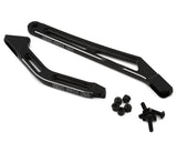 HongNor X5B 7075 Aluminum Chassis Brace Set (Black) (Front/Rear)