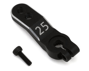 HongNor X5B Aluminum Clamping Servo Horn (Black) (25T/Futaba/ProTek) - HGN-X3S-50_25T