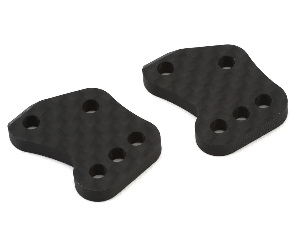 HongNor X5B Carbon Fiber Rear Hub Carrier Plates (2) - HGN-X5-25B